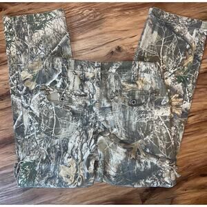 Realtree Green Camo Camouflage Hunting Pants Size Small 28-30
